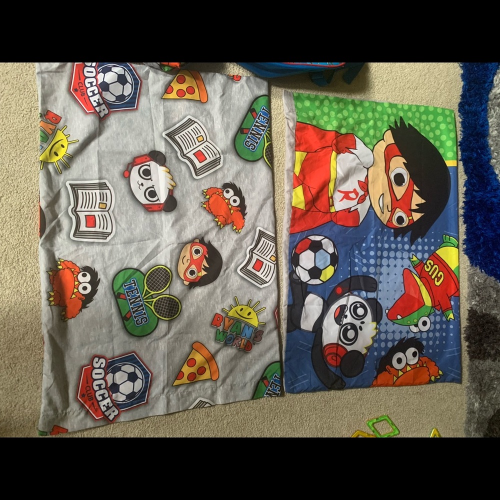 Ryan’s World sheets twin size